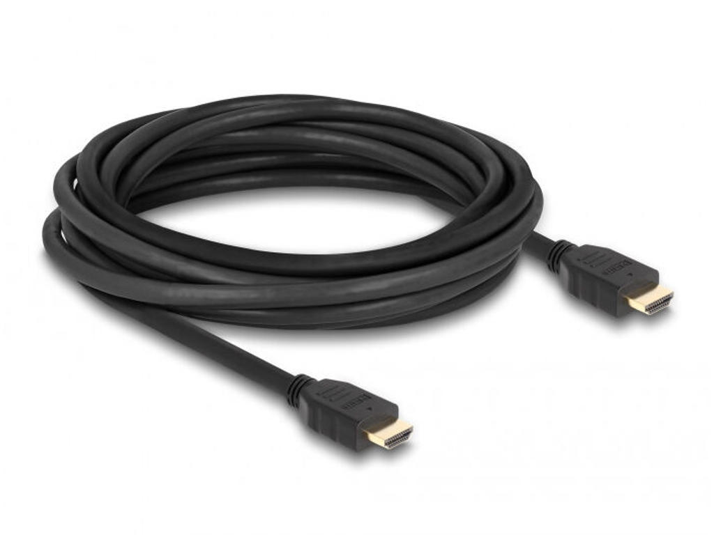 DeLOCK 82004 HDMI-kabel 5 m HDMI Type A (Standard) Sort
