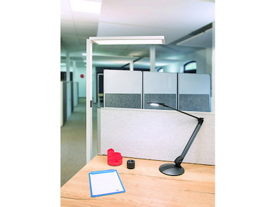 Gulvlampe, LED, Med sensor, Hvid, Naga Maul Senja