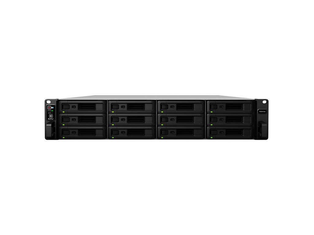Synology RackStation RS3618xs NAS Stativ (2U) Intel® Xeon® D D-1521 8 GB DDR4 0 TB DiskStation Manager Sort