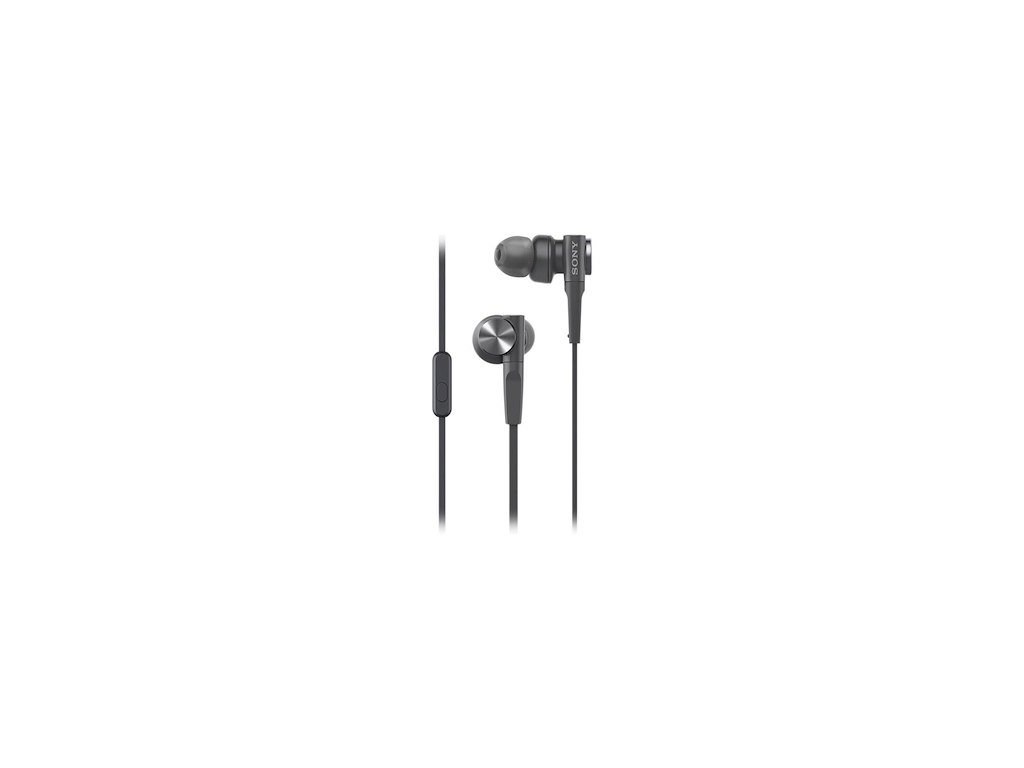 Sony MDR-XB55AP Hovedtelefoner Ledningsført I ørerne Sort
