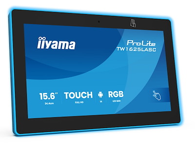 iiyama TW1625LASC-B3PNR skærm i mødelokale 39,6 cm (15.6") 1920 x 1080 pixel LED 802.11a, 802.11b, 802.11g, Wi-Fi 4 (802.11n), Wi-Fi 5 (802.11ac), Wi-Fi 6 (802.11ax) Sort Bluetooth