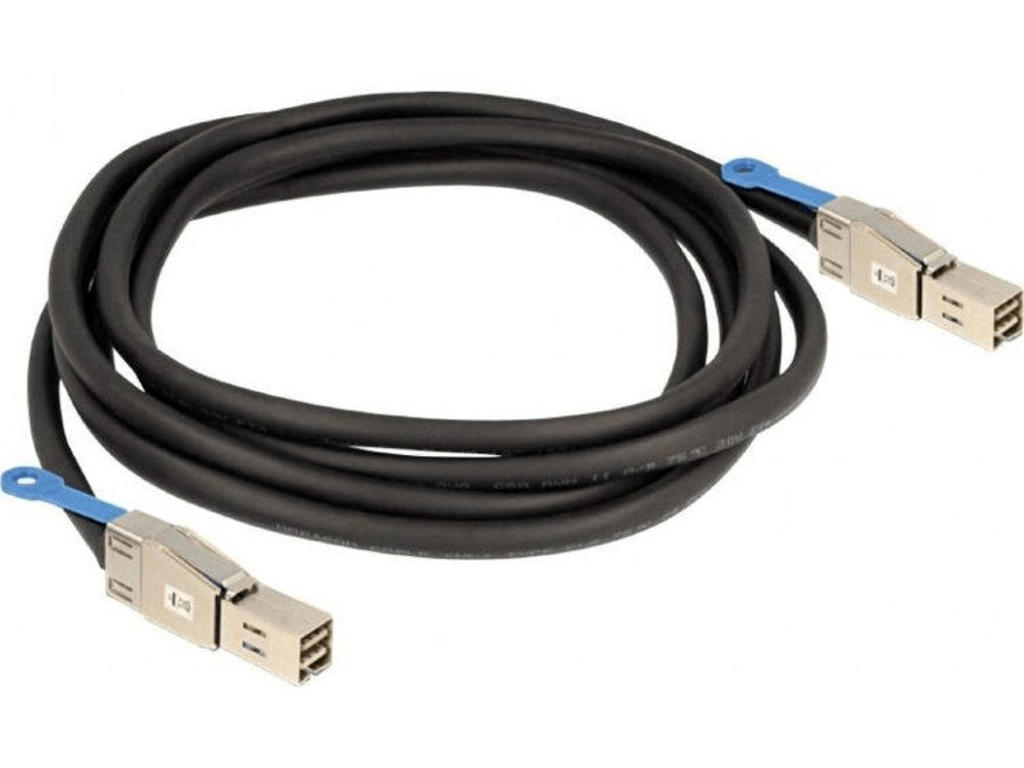 Lenovo 00YL847 Serial Attached SCSI (SAS)-kabel 0,5 m 12 Gbit/sek. Sort