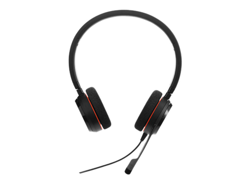 Jabra Evolve 20 Headset Ledningsført Kontor/Callcenter USB Type-A Sort