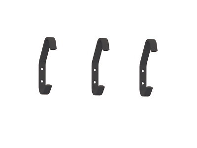 Knagerække 102 Liste i birk, bredde 1000 mm