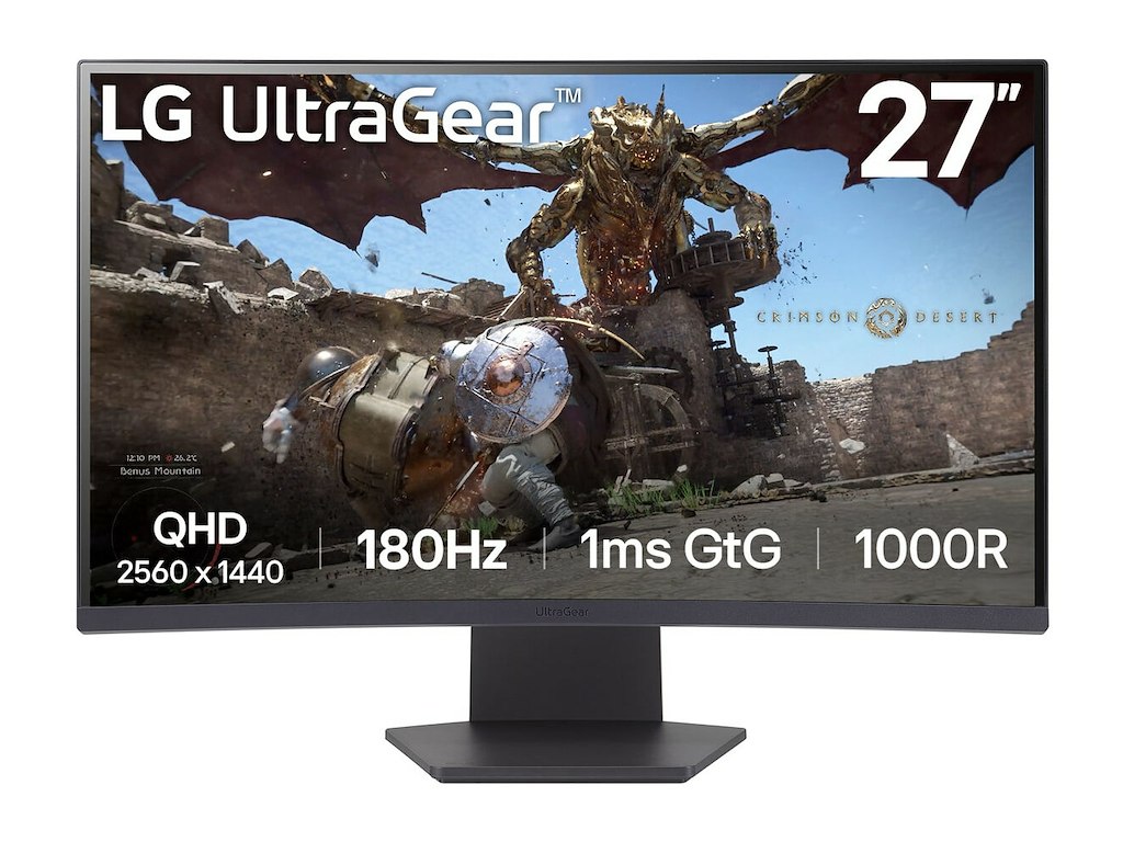 LG 27GS60QX-B computerskærm 68,6 cm (27") 2560 x 1440 pixel Quad HD LCD Sort