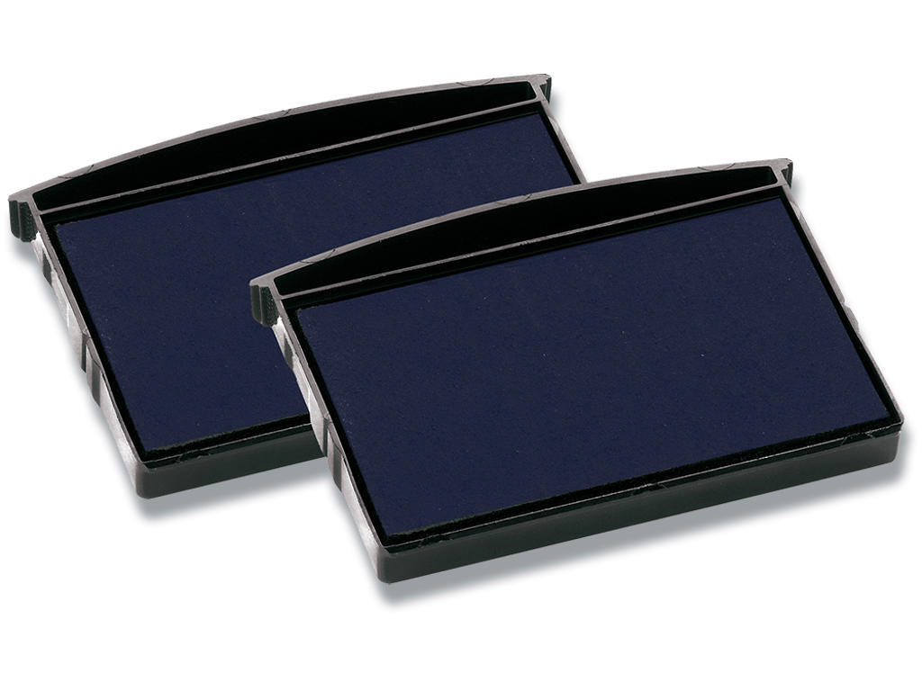 Stempelpude, 2 stk, Blå, E/3400BD, Til Colop 3400