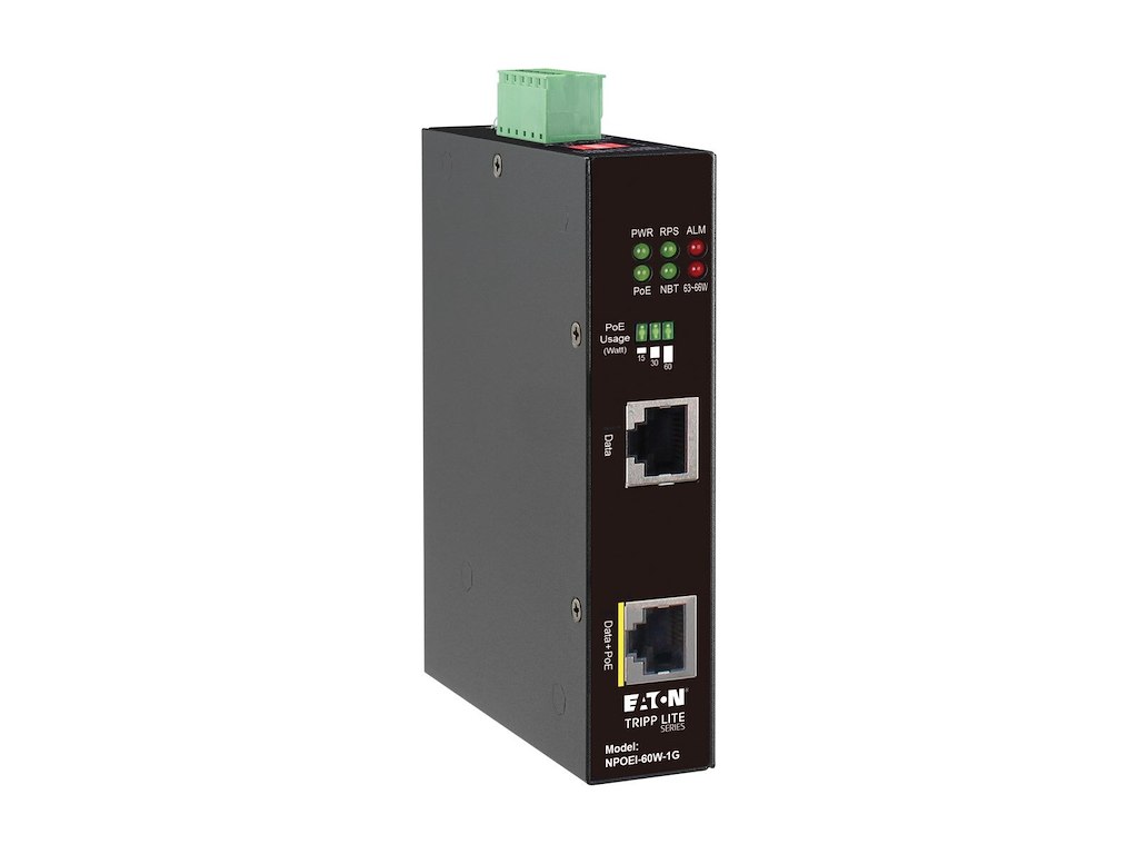 Tripp Lite NPOEI-60W-1G PoE adapter Gigabit Ethernet