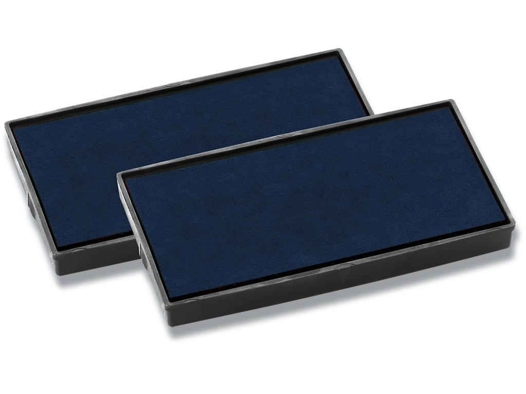 Stempelpude, 2 stk, Blå, E/50/1BD, Til Colop Printer 50
