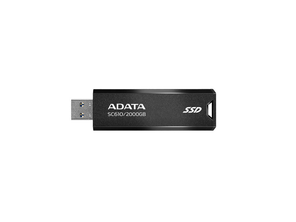 ADATA SC610 USB-nøgle 2 TB USB Type-A 3.2 Gen 2 (3.1 Gen 2) Sort
