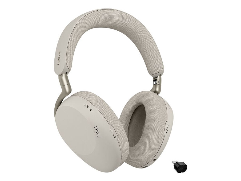 Jabra Evolve3 85 UC + Link 390c Headset Trådløs Opkald/musik USB Type-C Bluetooth Grå