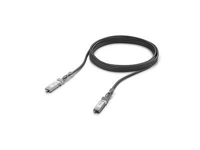 Ubiquiti UACC-DAC-SFP28-5M InfiniBand og fiberoptisk kabel Sort