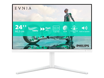 Philips Evnia 24M2N3201A/00 computerskærm 60,5 cm (23.8") 1920 x 1080 pixel Fuld HD LCD Hvid
