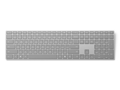 Microsoft Surface Keyboard (2nd Edition) tastatur Hjemme/kontor Bluetooth Nordisk Grå