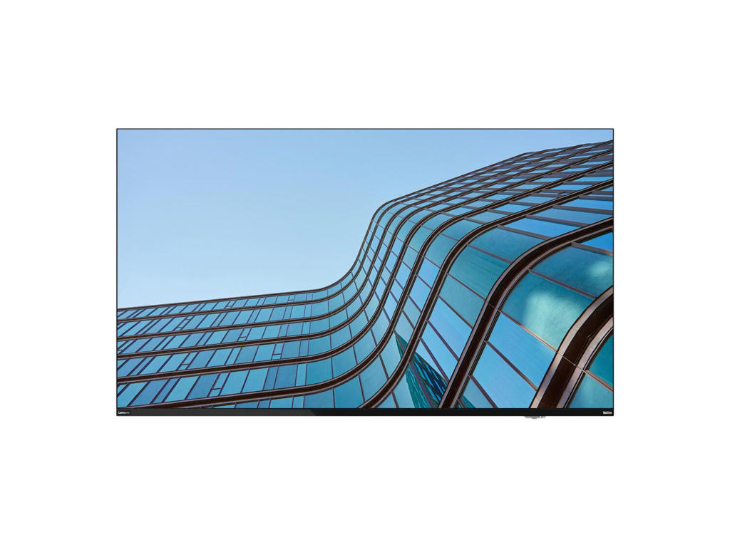 Lenovo ThinkVision E55 LFD computerskærm 138,7 cm (54.6") 3840 x 2160 pixel 4K Ultra HD IPS Sort