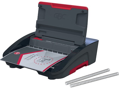 Indbindingsmaskine, Til wirespiraler, 125 ark-14 mm, A4, GBC WireBind WB15E