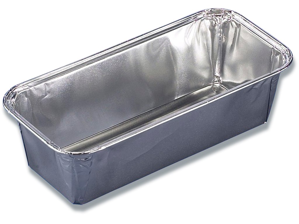 Foliebakke postej mv. 188x88x50mm 550ml 100stk/pak 