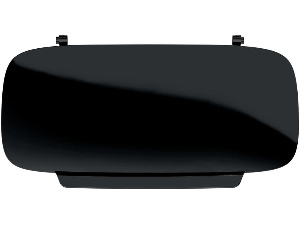 Låg til affaldsspand, Hængslet låg, Plast, Sort, Tork B1