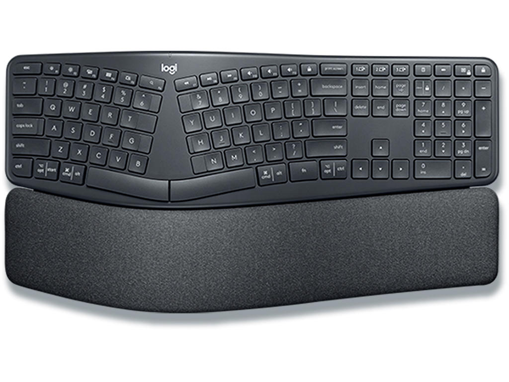 Logitech Ergo K860 Graphite NORDIC Wirelsss Keyboard
