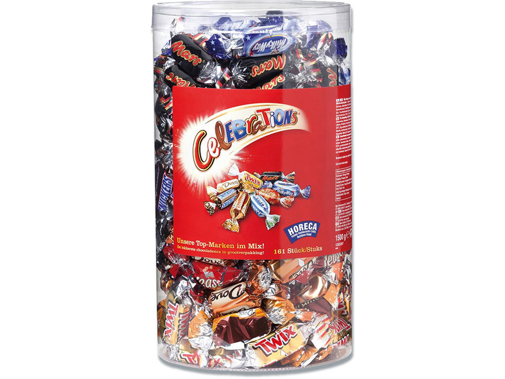 Chokolade, Celebration Mix, 1435 g