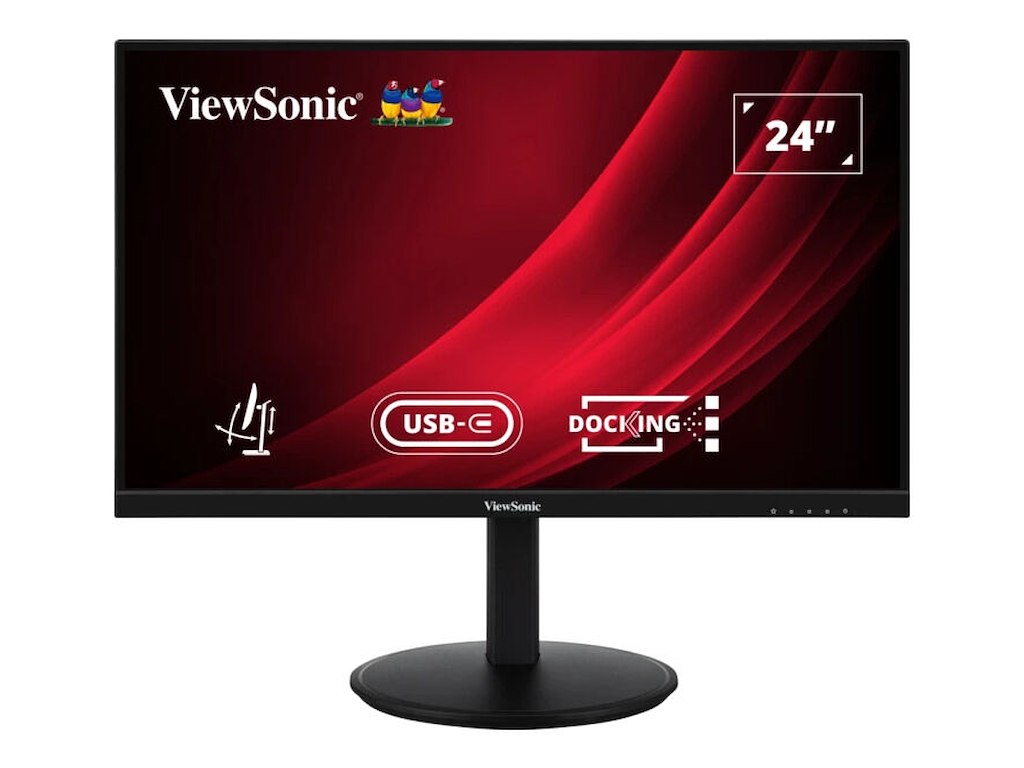 Viewsonic VG Series VG2409U-2 computerskærm 60,5 cm (23.8") 1920 x 1080 pixel Fuld HD LED Sort