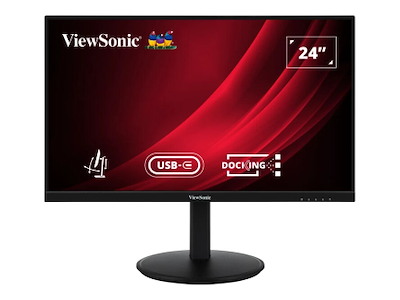 Viewsonic VG Series VG2409U-2 computerskærm 60,5 cm (23.8") 1920 x 1080 pixel Fuld HD LED Sort