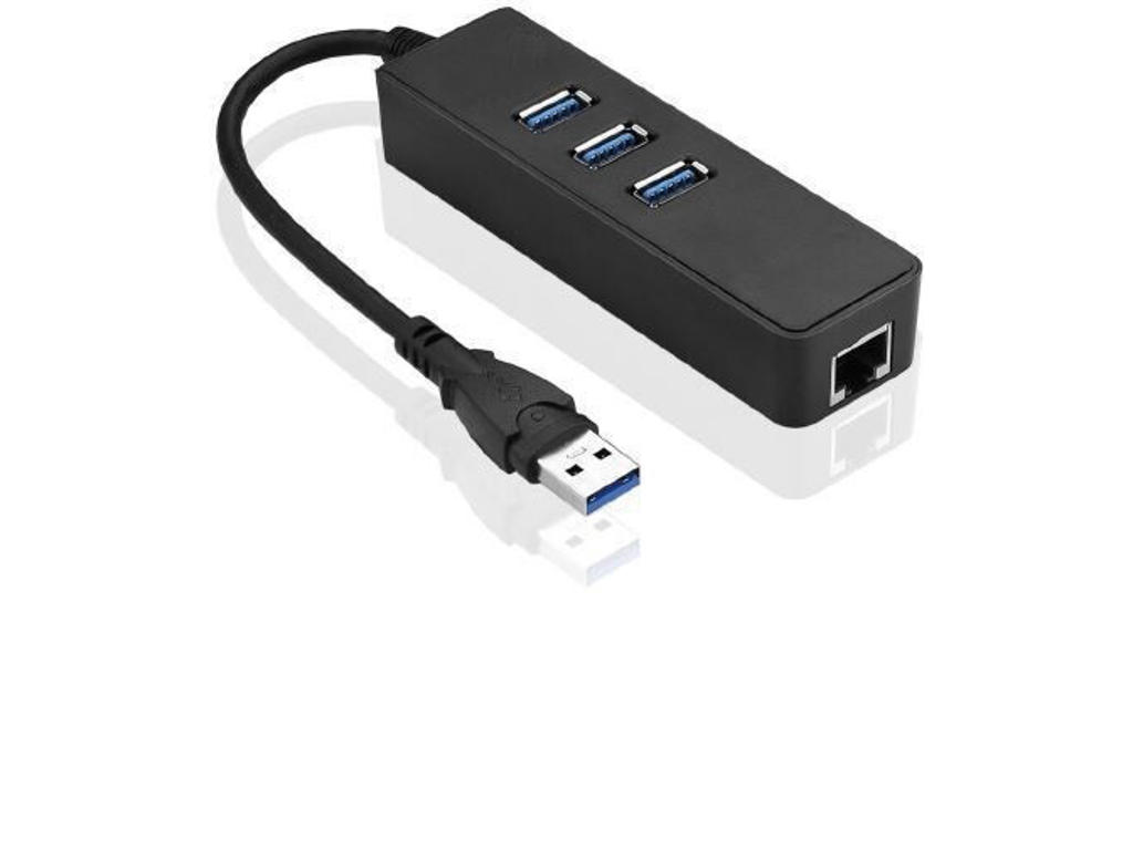 Microconnect MC-USB3.0HUBWETH dockingstation USB 3.2 Gen 1 (3.1 Gen 1) Type-A Sort
