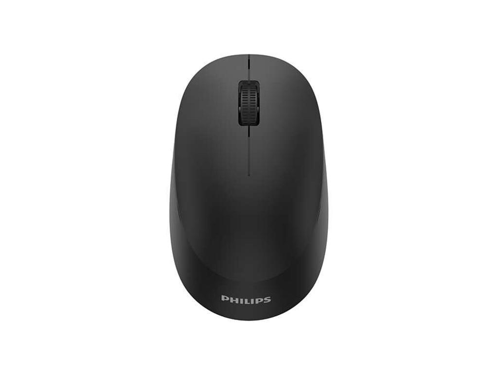 Philips SPK7307B/00 mus Kontor Ambidextrous RF trådløst Optisk 1600 dpi