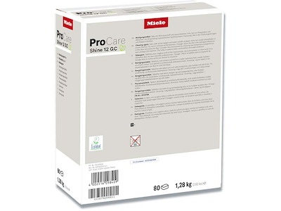 Opvasketabs, Aktiv ilt, Fosfatfri, 80 stk, Miele ProCare Shine 12 GC