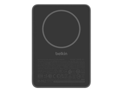 Belkin BPD010hqBK 5000 mAh Trådløs opladning Sort