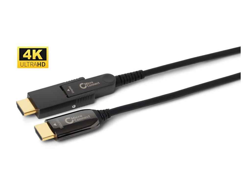 Microconnect HDM1919100V2.0DOP HDMI-kabel 100 m HDMI Type A (Standard) Sort
