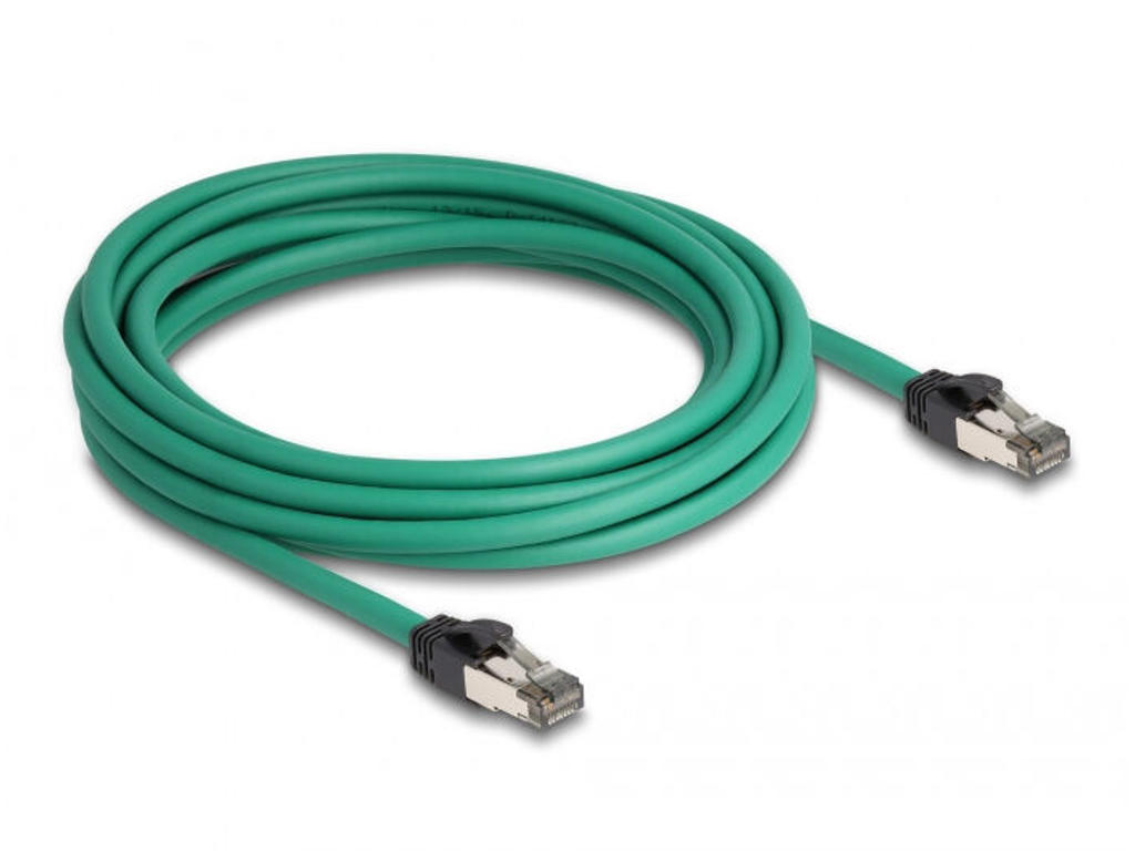 DeLOCK 80123 netværkskabel Grøn 5 m Cat5e SF/UTP (S-FTP)