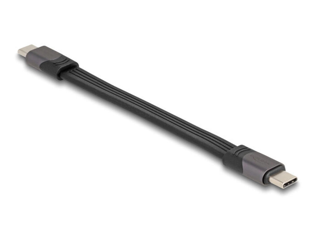 DeLOCK 80099 USB-kabel USB4 Gen 3x2 0,15 m USB C Sort