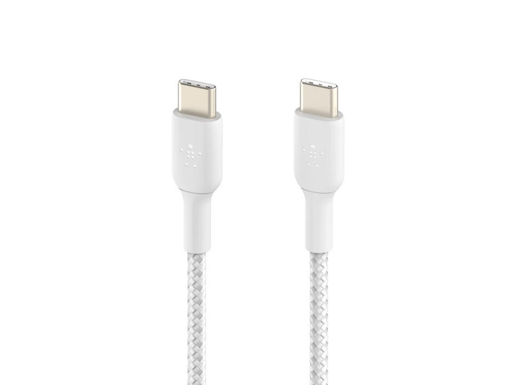 Belkin BoostCharge USB-kabel 2 m USB C Hvid