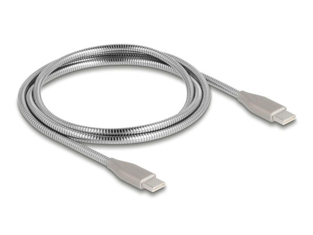 DeLOCK 81259 USB-kabel USB 2.0 1 m USB C Sølv