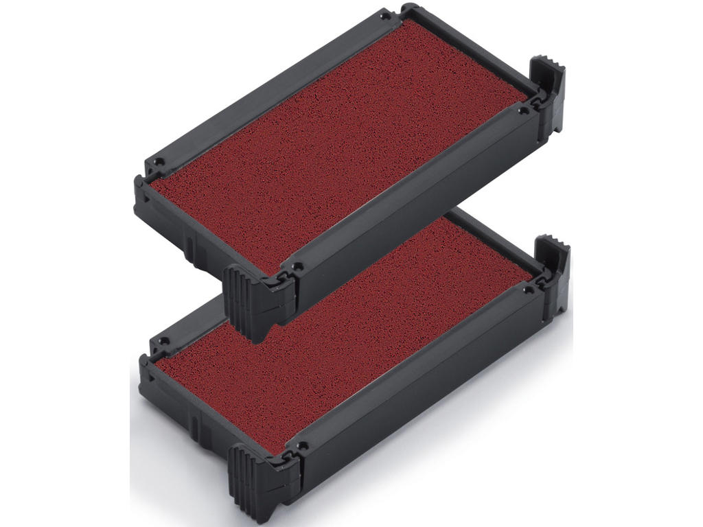 Stempelpude, 2 stk, Rød, 6/4911RD, Til Trodat 4911 4800 4820 4846