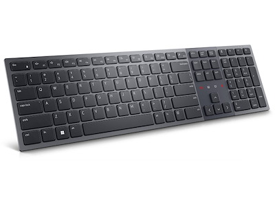 DELL KB900 tastatur Kontor RF trådløs + Bluetooth QWERTY US International Grafit