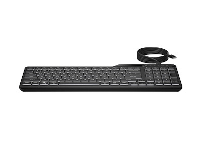 HP 400 bagbelyst tastatur med ledning