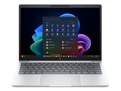 HP EliteBook 8 EB8G1a13AI RAI5340 13 32GB/512 PC NX Copilot+ PC AMD Ryzen AI 5 340 Laptop 33,8 cm (13.3") WUXGA LPDDR5x-SDRAM 512 GB SSD Wi-Fi 7 (802.11be) Windows 11 Pro Sølv