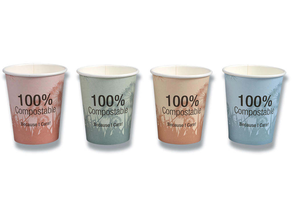 Kaffebæger, Ø8 cm, 50 stk, 24 cl, Gastro Dandelion 