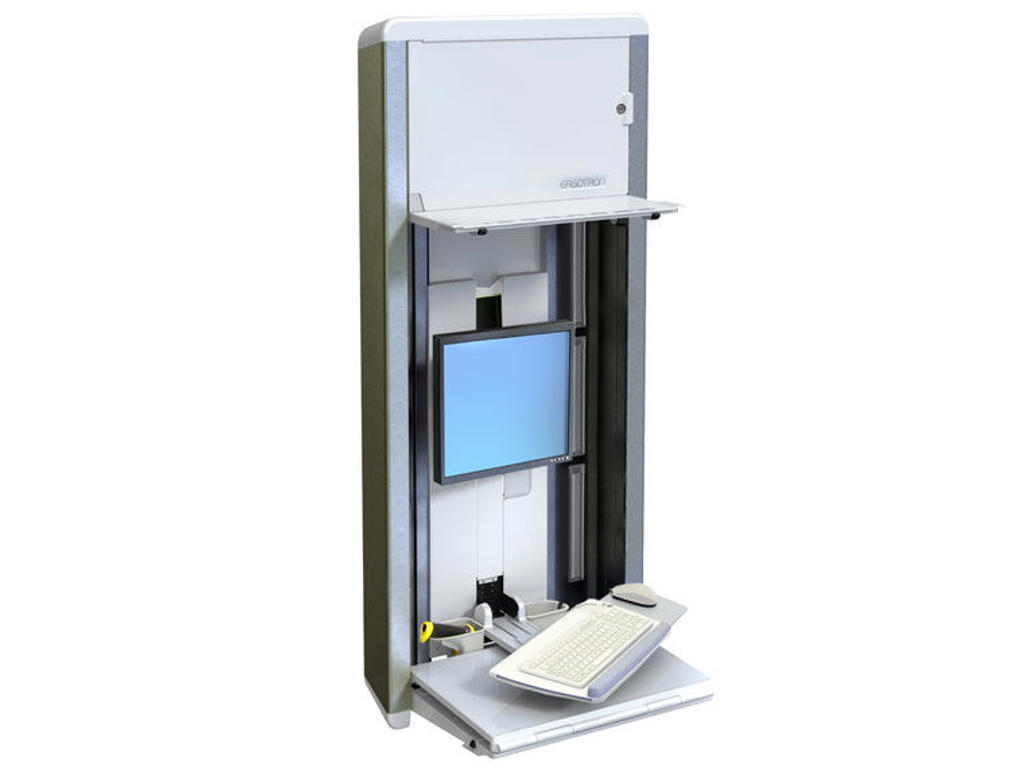 Ergotron StyleView® VL Enclosure 55,9 cm (22") Væg Sølv