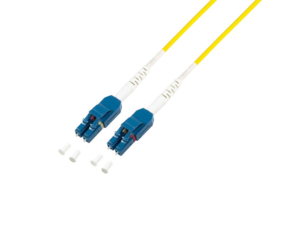 LogiLink FP0UB15 InfiniBand og fiberoptisk kabel 15 m LC Gul