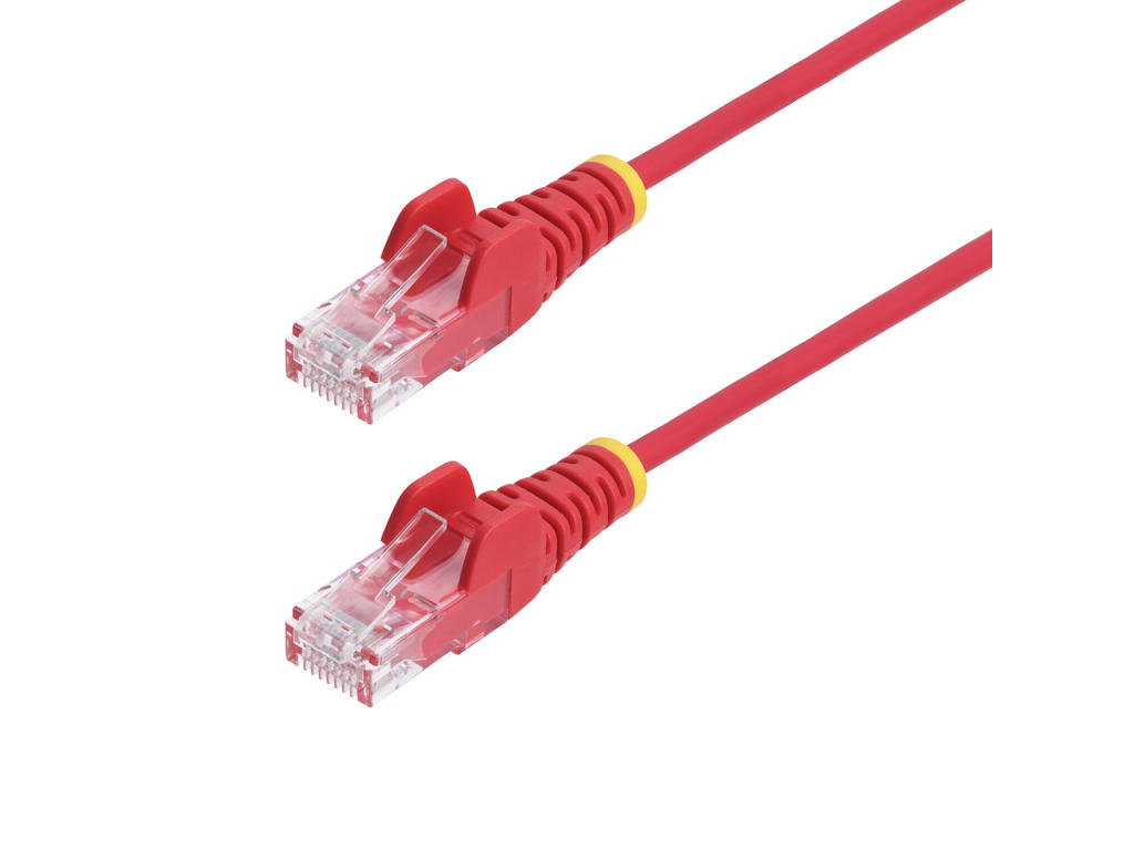 StarTech.com N6PAT300CMRDS netværkskabel Rød 3 m Cat6 U/UTP (UTP)