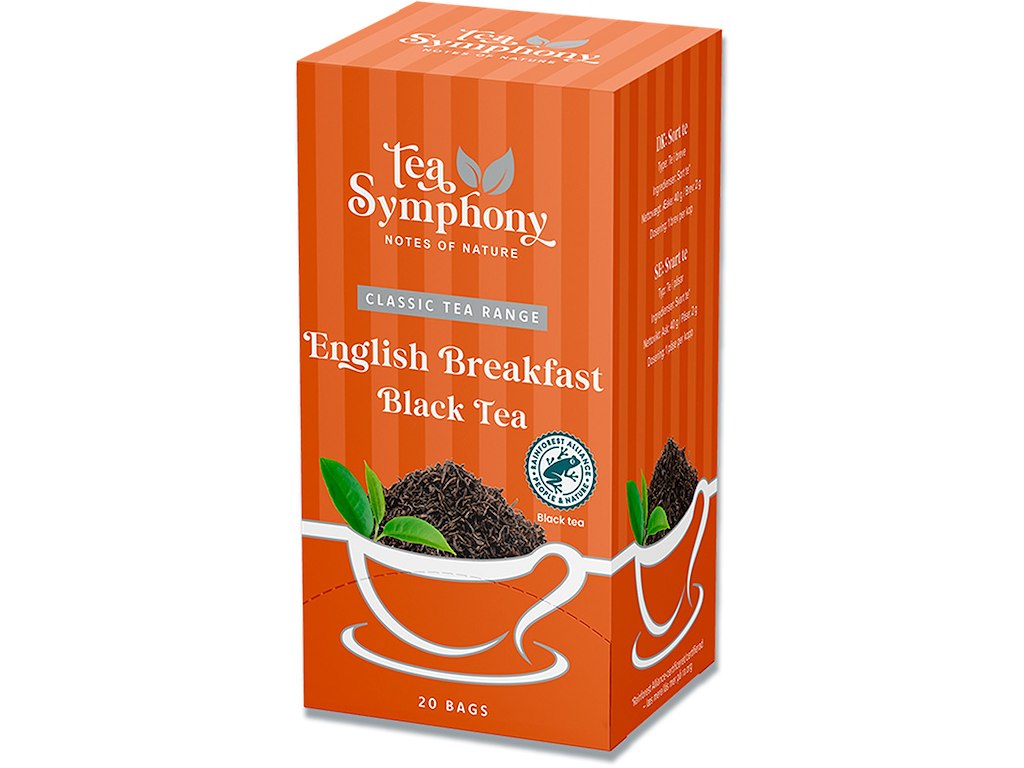 Brev-the, English Breakfast, 20 breve æsken, 1 æske, Tea Symphony