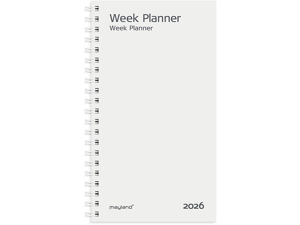 Planner, 2026, Week, 1 uge pr. opslag, Refill, Mayland