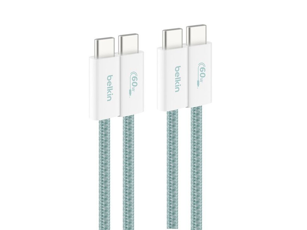 Belkin BoostCharge USB-kabel USB 2.0 USB C Grøn