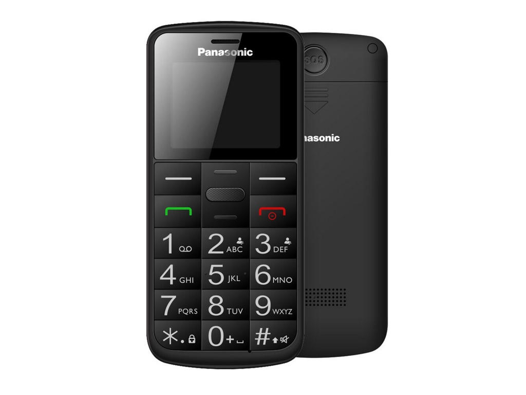Panasonic KX-TU110 4,5 cm (1.77") Sort Feature telefon