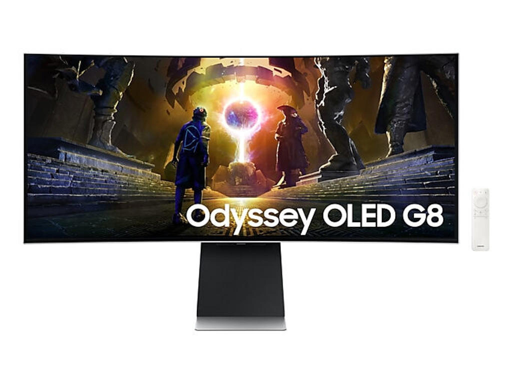 Samsung LS34DG850SUXDU computerskærm 86,4 cm (34") 3440 x 1440 pixel OLED Sølv