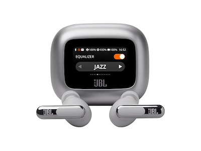 JBL Live Beam 3 Headset Trådløs I ørerne Opkald/Musik/Sport/Hverdag Bluetooth Sølv