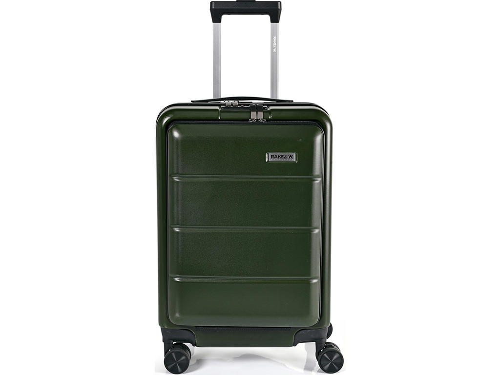Kuffert, 20", PP plast, Grøn, RakelW Travel Weekender