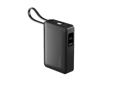 Insmat 860-3130 powerbank 10000 mAh Sort